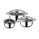 Bateria 5 Unid. Acero Inox Ind Cassel Sg8171 San Ignacio