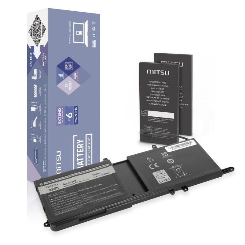 Bateria 9njm1 Do Dell Alienware 15 R3 15 R4 17 R5 8200 Mah (93 Wh) 11.4v