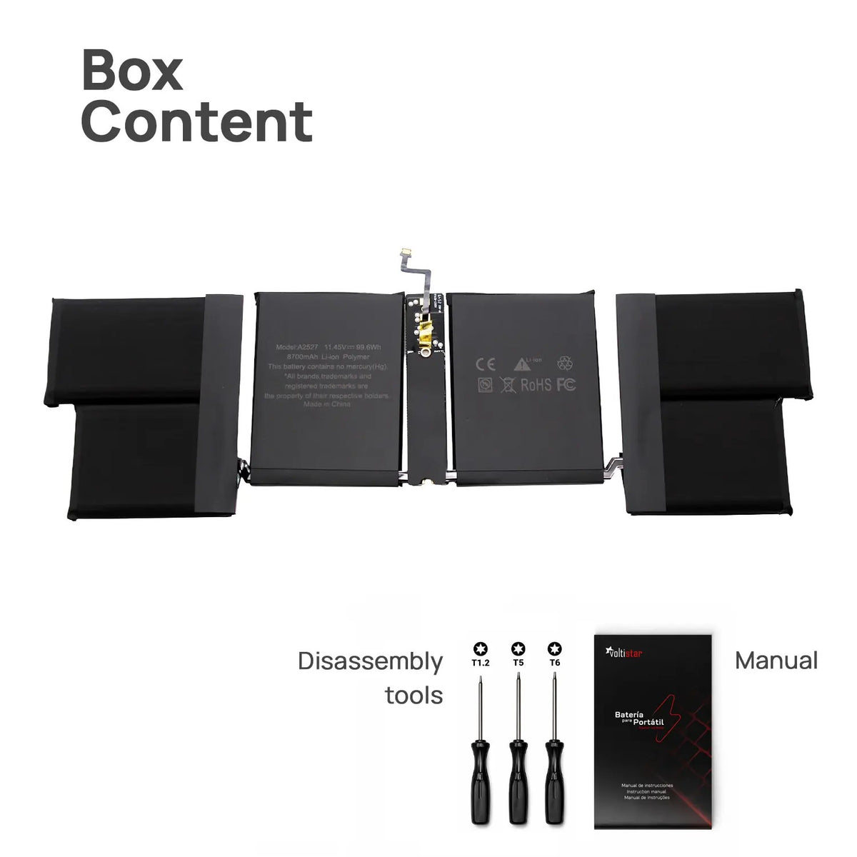 Bateria A2527 Para Portatil Apple Macbook Pro 16" A2485