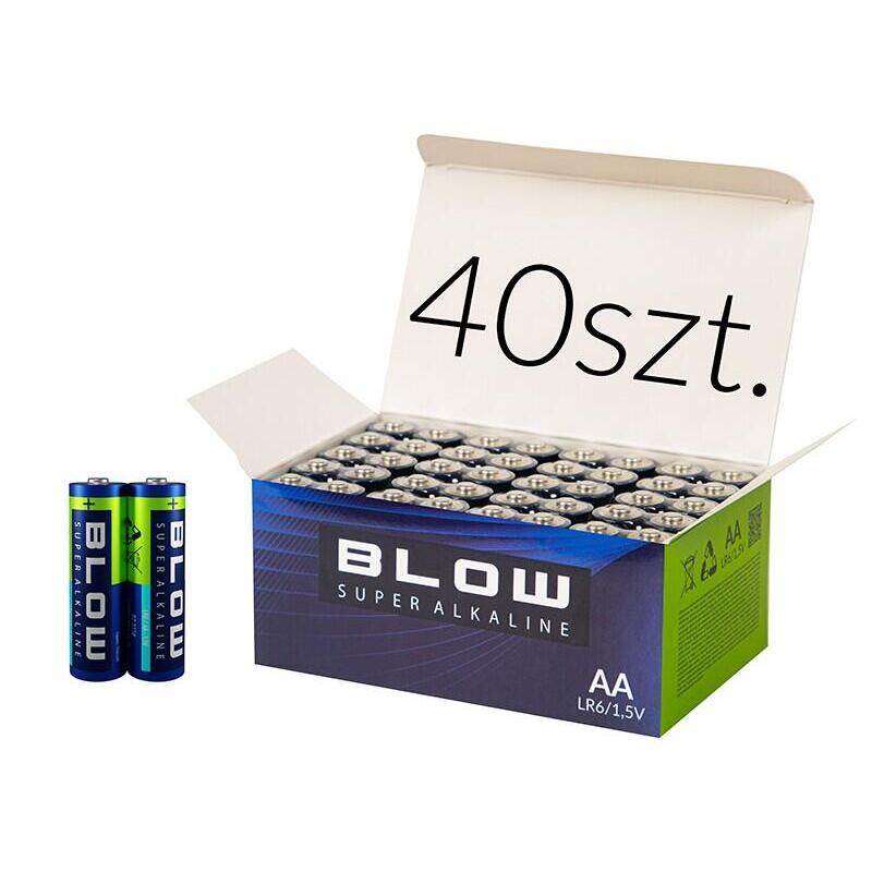 Batería Aa Lr6 Super Alkaline 40 Unidades