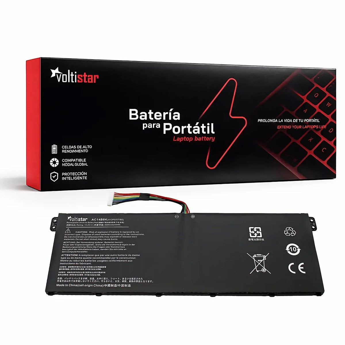 Batería Para Portátil Acer Aspire R 14 R5-471t