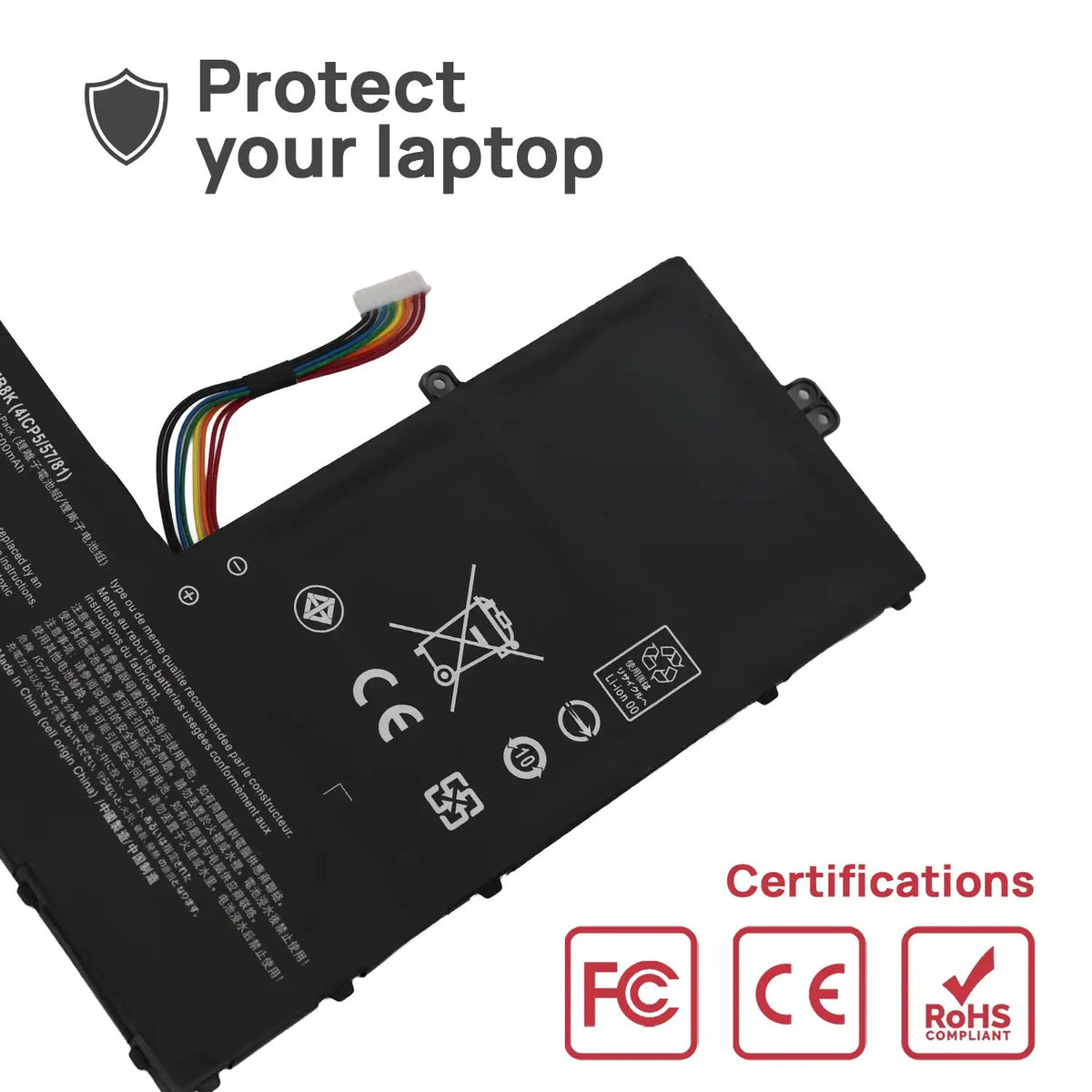 Bateria Ac17B8K Para Portatil Acer Swift 3 Sf315-52 Sf315-52G Sf315-52G-51Ak