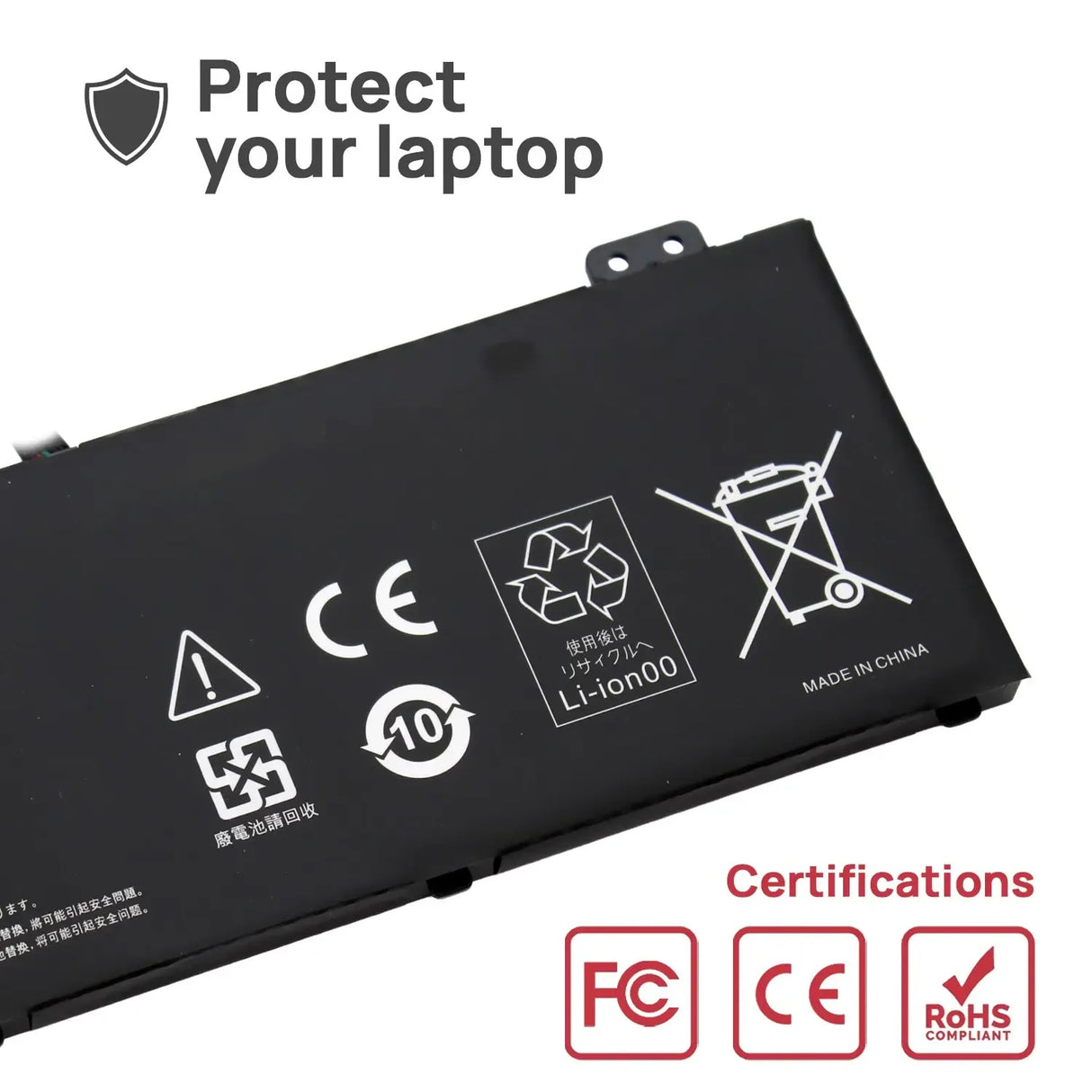 Batería Para Portátil Ap21D8M | Acer Nitro5 N22C1 An515-58-56Cl An515-58-766R An16-51 V15 Anv15-51 Kt.0040G.015