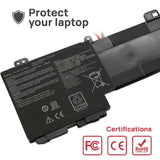 Batería Para Asus Zenbook Pro Ux550Vd Ux550Ve | C42N1630 15.44V 73Wh