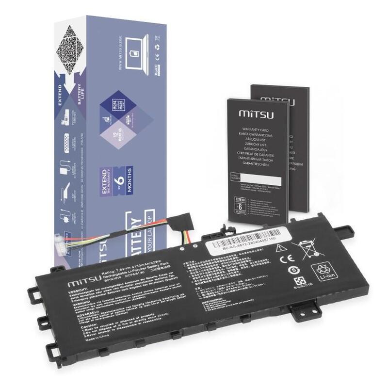 Batería B21n1818 Para Asus Vivobook 15 A512 R512 X512 4150 Mah (32 Wh) 7.6v (7.4v)