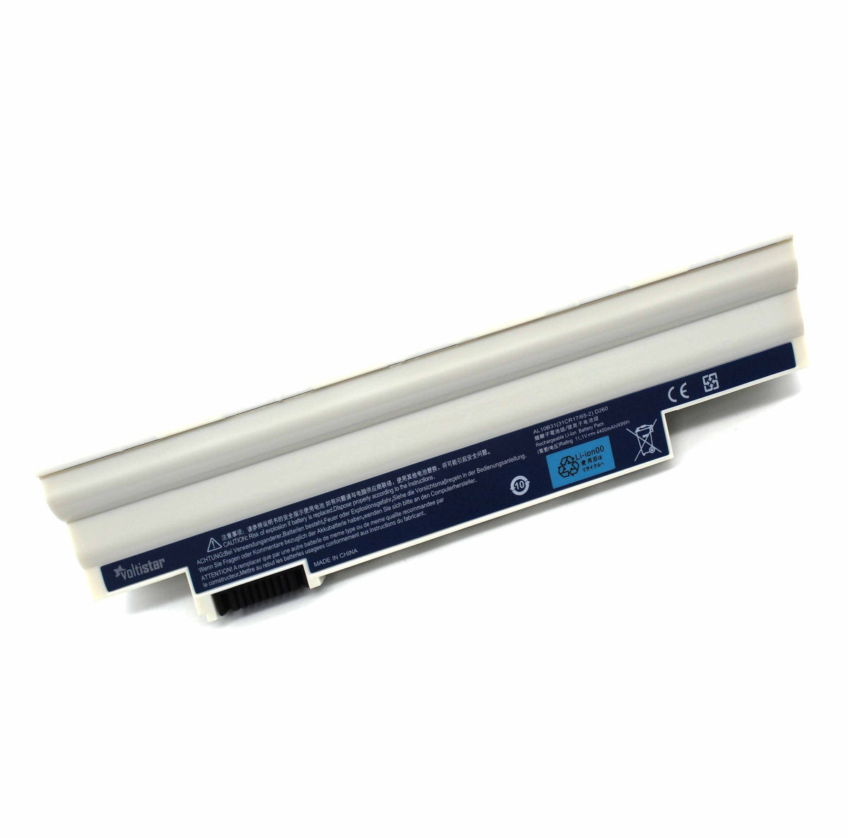 Batería Para Portátil Acer Al10a31 Al10b31 Icr17/65 Lc.Btp00.128 Lc.Btp00.129 Blanca
