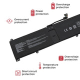 Bateria Bty-M4A Portatil Msi Summit E14 Flip Evo A12Mt
