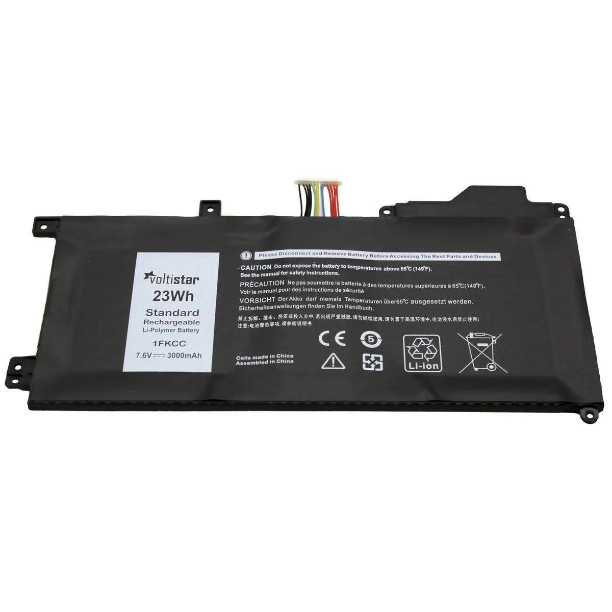 Batería Para Portátil Dell 1Fkcc, 9Ntkm, 0D9J00, 0Kwww4, D9J00, Cn-0D9J00