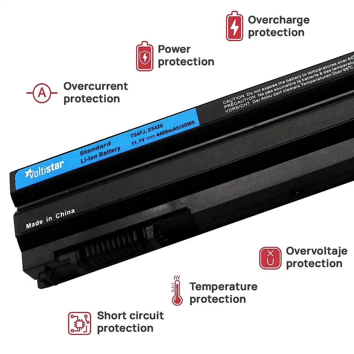 Batería Para Portátil Latitude E6420 E6430 E5420
