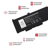 Batería Para Portátil Dell Latitude 5420 5520 Precision 3560 Series | Rj40G 55Wh