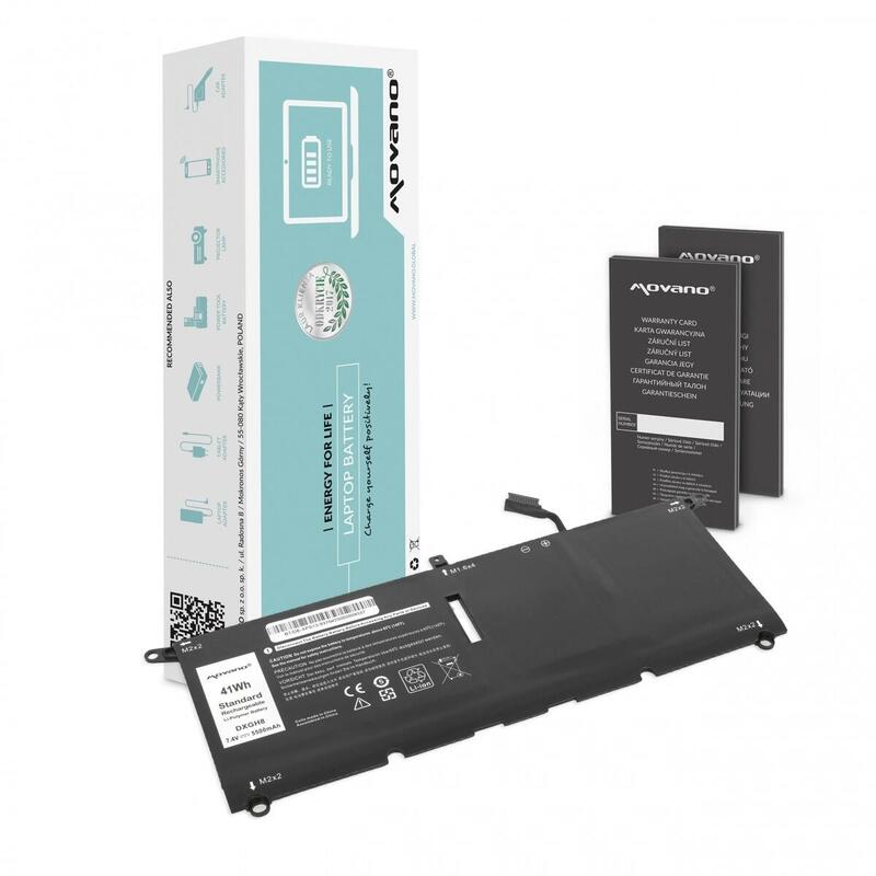 Batería Dxgh8 G8vcf Para Dell Xps 13 9370 9380 - 5500 Mah (41 Wh)