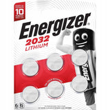 Batería Energizer Especializada Cr2032/6 Nueva