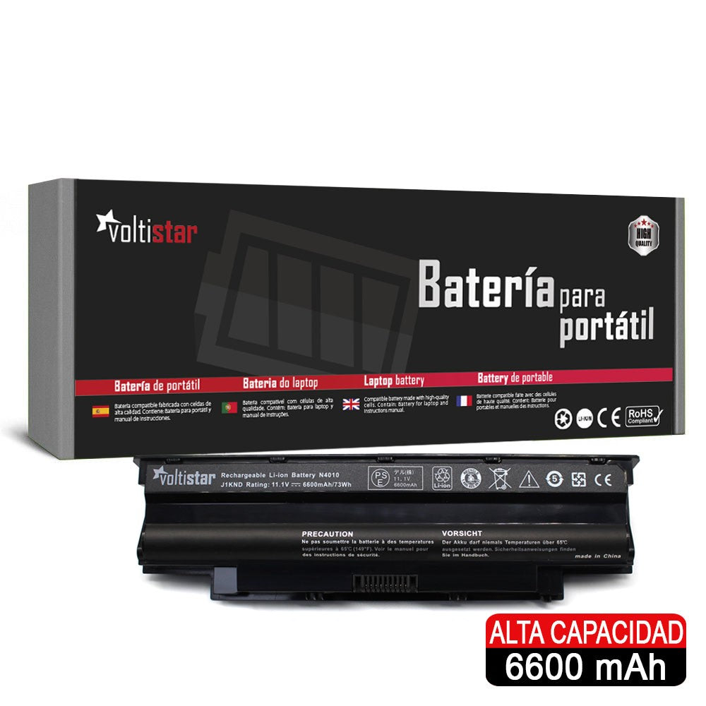 Batería De Alta Capacidad Para Portátil Dell Inspiron 13R 14R 15R 17R N3010 N4010 N5010 N5110 N5030
