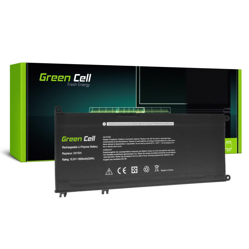 Bateria Green Cell 33ydh Para Dell Inspiron G3 3579 3779 G5 5587 G7 7588 7577 7773 7778 7779 7786 Latitude 3380 3480 3490 3590