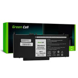 Batería  Green Cell 6mt4t 07v69y Para  Portátil Dell 7,4v 7200mah (De162)