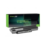 Bateria Green Cell Para Fujitsu-Siemens Lifebook A530 A531 Ah530 Ah531 / 11,1v 4400mah
