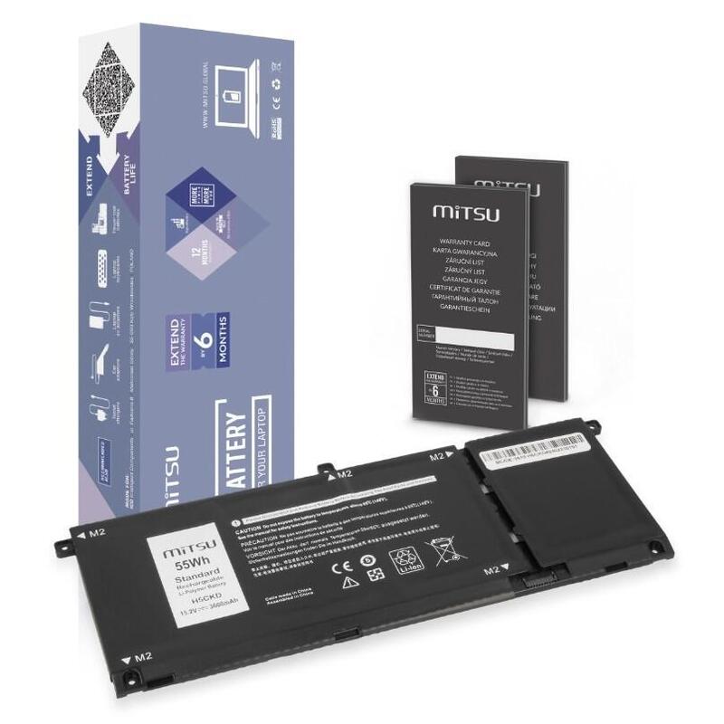 Bateria H5ckd Do Dell Inspiron 5400 5401 5402 5406 5501 5508 3600 Mah (55 Wh) 15.2v