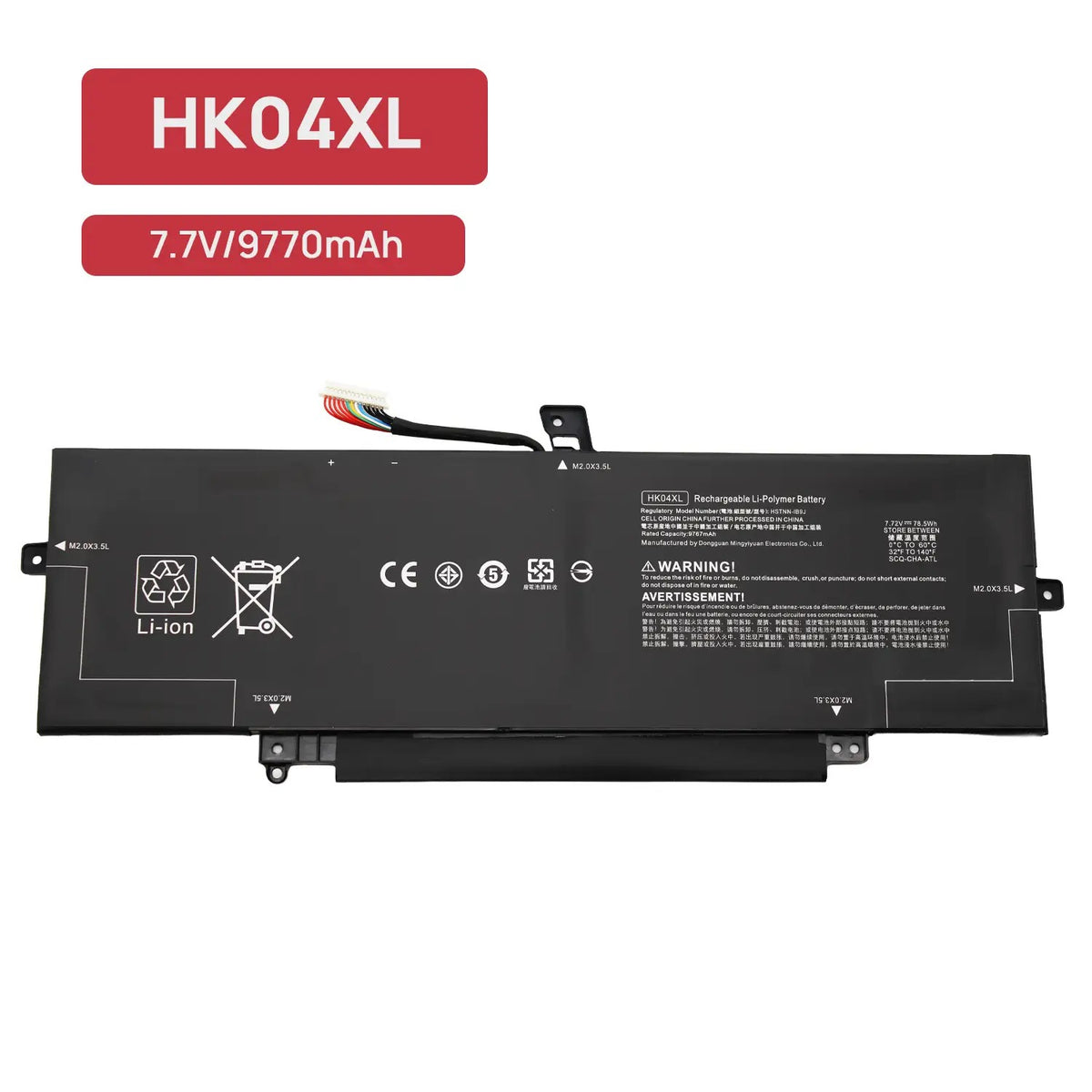 Bateria Hk04078Xl Portatil Hp Elitebook X360 1030 G7 G8 1040 G7 G8 Series 78Wh