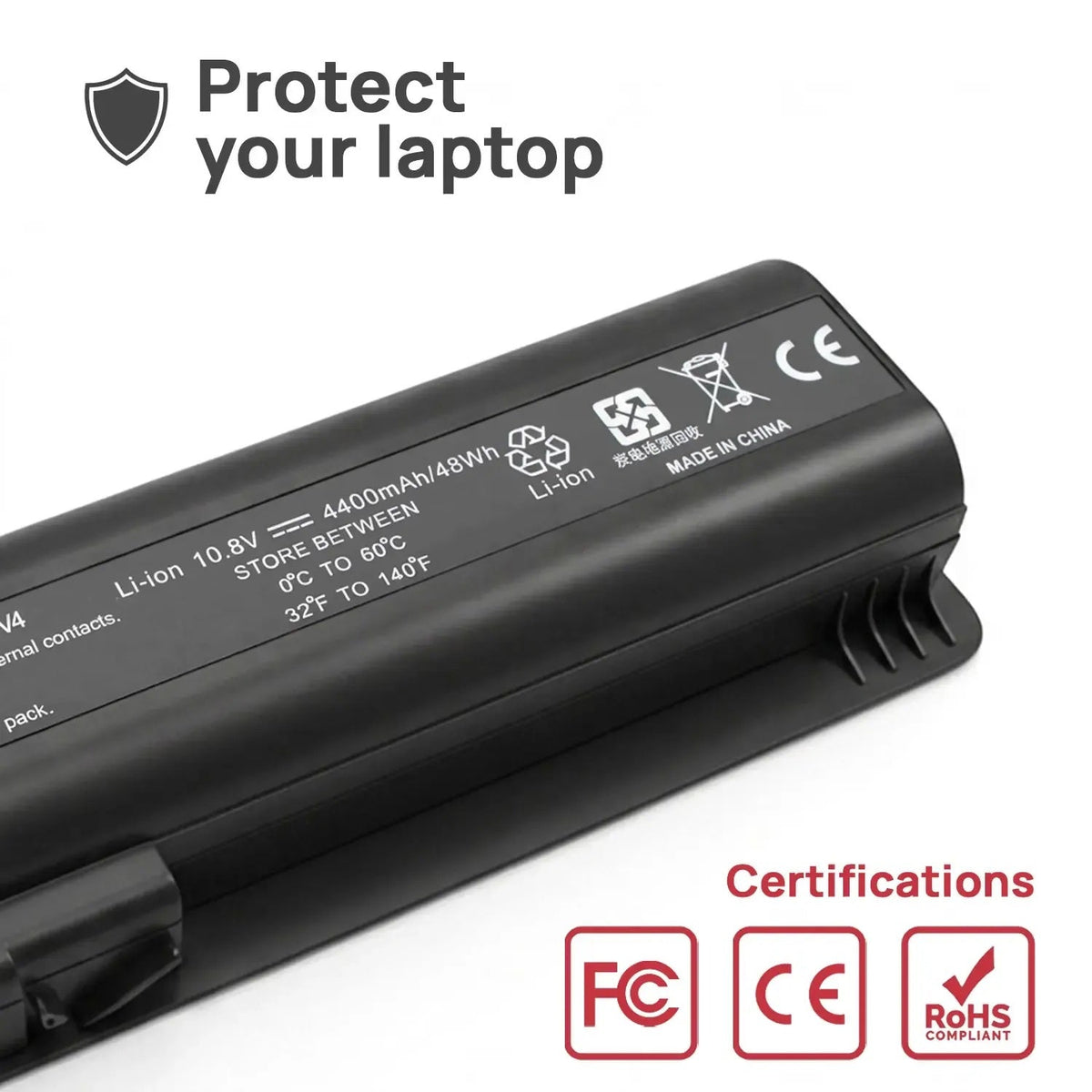 Batería Para Portátil Hp Pavilion Dv6-1020es