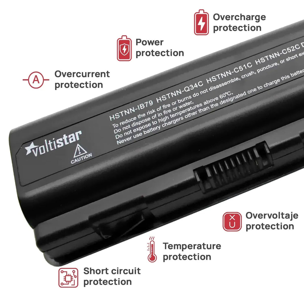 Batería Para Portátil Hp Pavilion Dv6-2150es Dv5-1132es