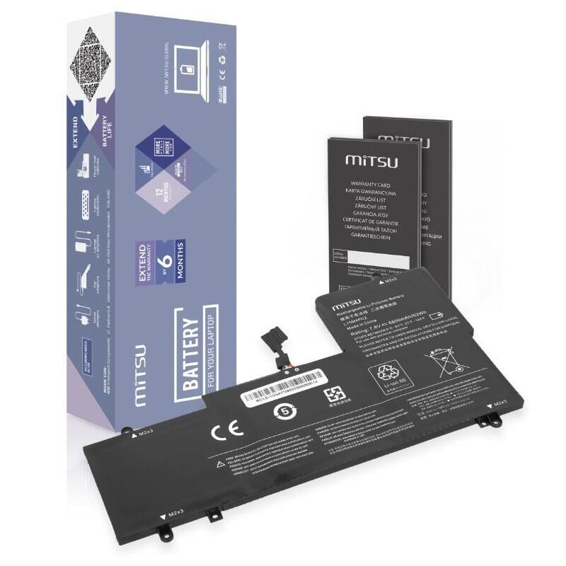 Bateria L15m4pc2 L15l4pc2 Lenovo Yoga 710-14ikb 6800 Mah (52 Wh) 7.6v (7.4v)