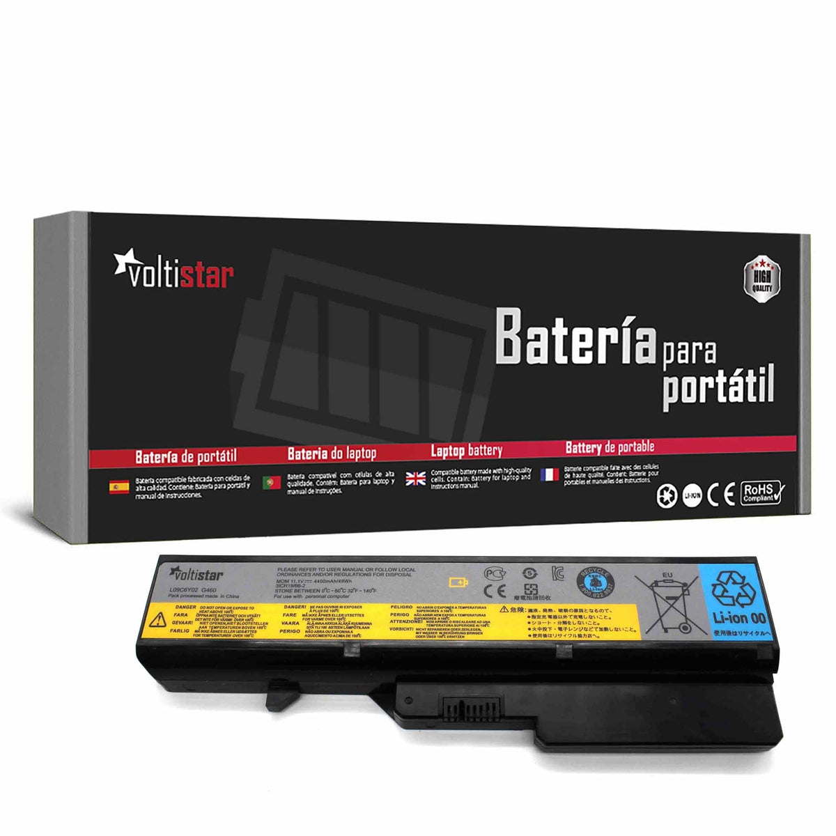 Batería Para Portátil Lenovo G570