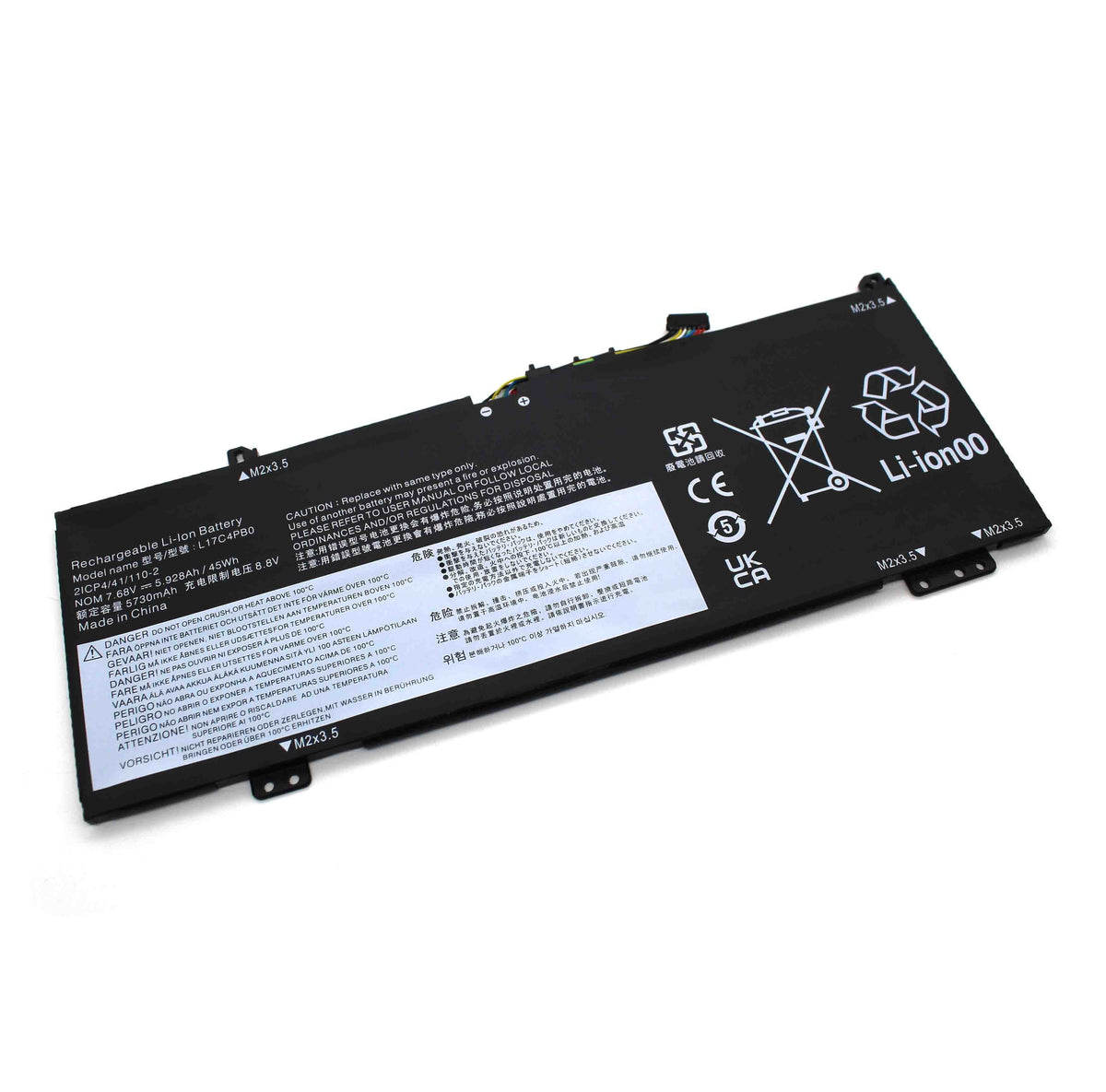 Batería Para Portátil Lenovo Ideapad 530S-14Arr 530S-14Ikb 81Ek Series L17C4Pb0