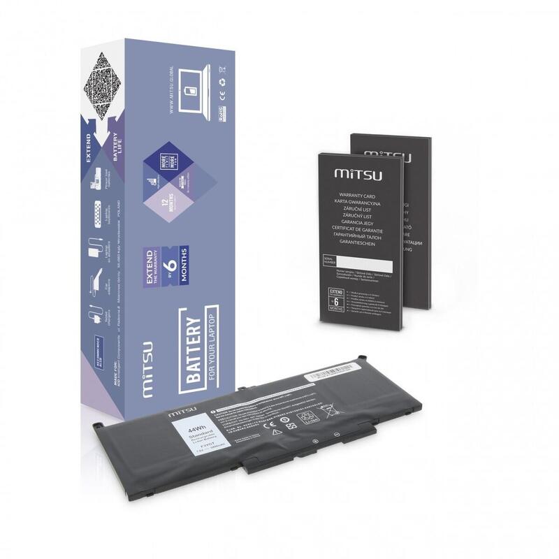Bateria  Mitsu Para  Dell Latitude     7390, 7490 (5800 Mah)