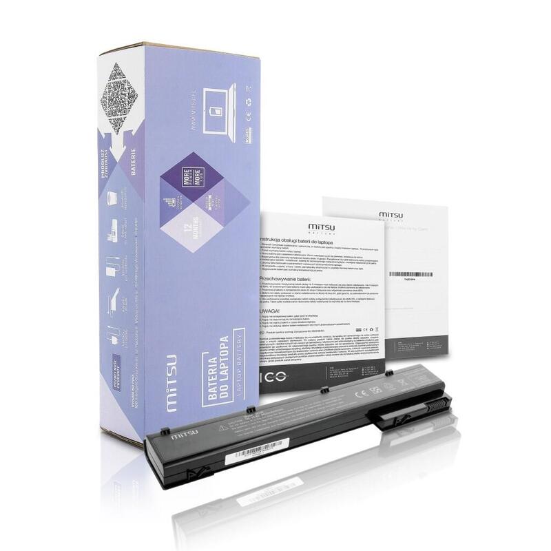 Bateria Mitsu Para Hp Elitebook 8560 W, 8760w (4400 Mah)