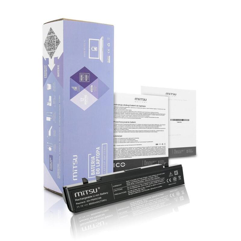 Bateria  Mitsu Para Samsung R460 R519 (6600 Mah)