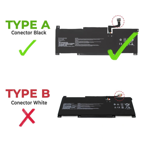 Batería Para Portátil Msi Modern 15 A10Rb A10M Bty-M491 Conector Negro