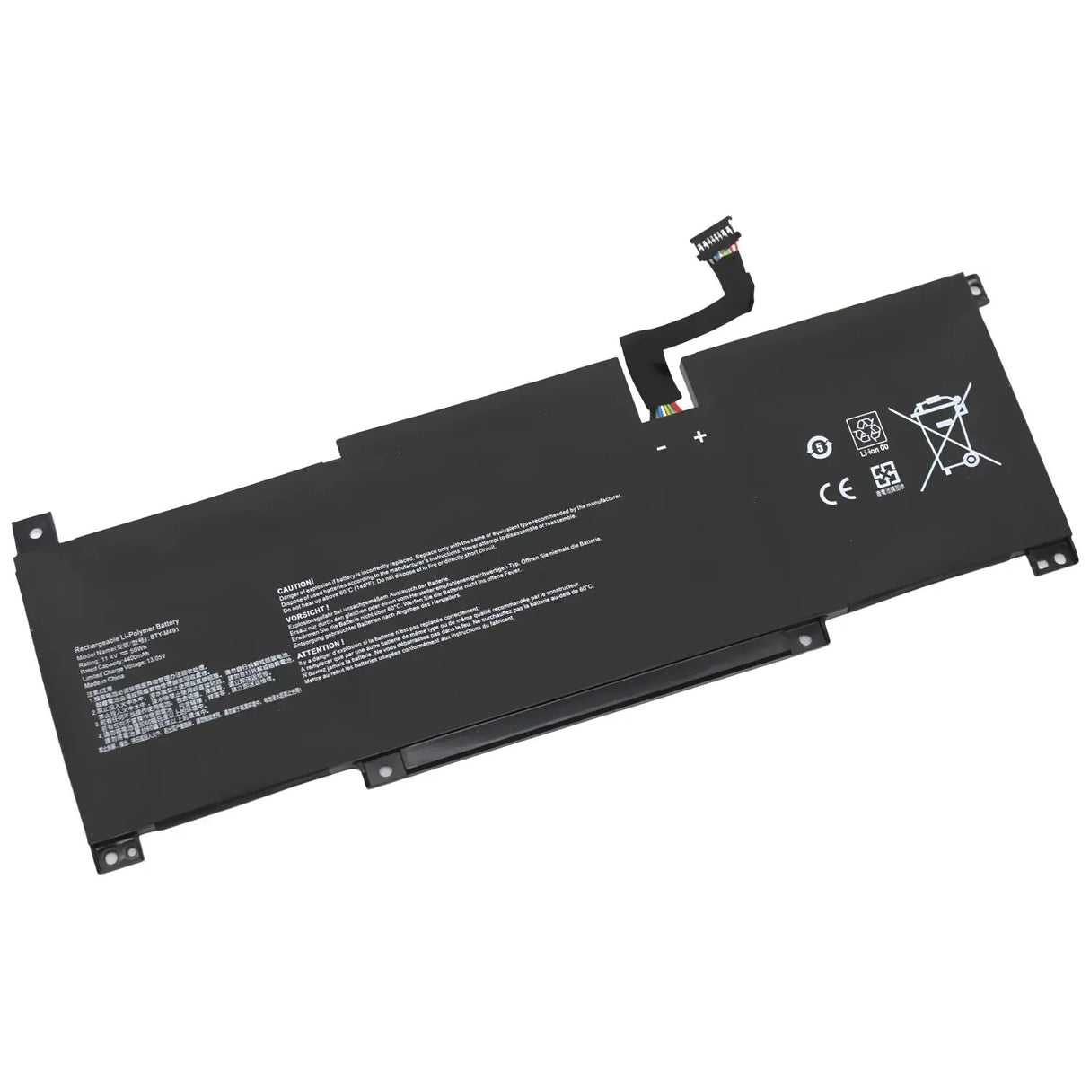 Batería Para Portátil Msi Modern 15 A10Rb A10M Bty-M491 Conector Negro
