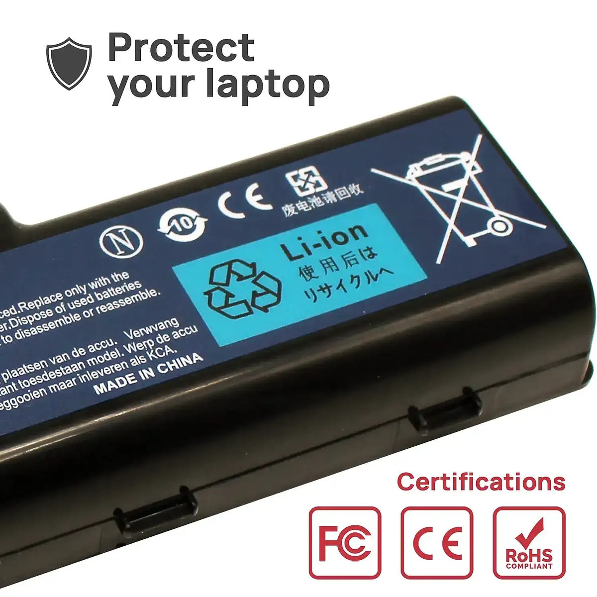 Batería Para Portátil Acer Aspire 7315 4732 5335 5516 5116 5517 5532