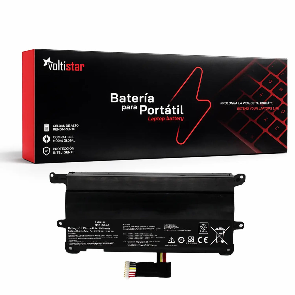 Bateria Para Asus Rog G752 G752V G752Vl G752Vm G752Vt G752Vy G752Vw Gfx72V Gfx72Vm Gfx72Vt G752Vm-Rb71 G752Vt-Dh72