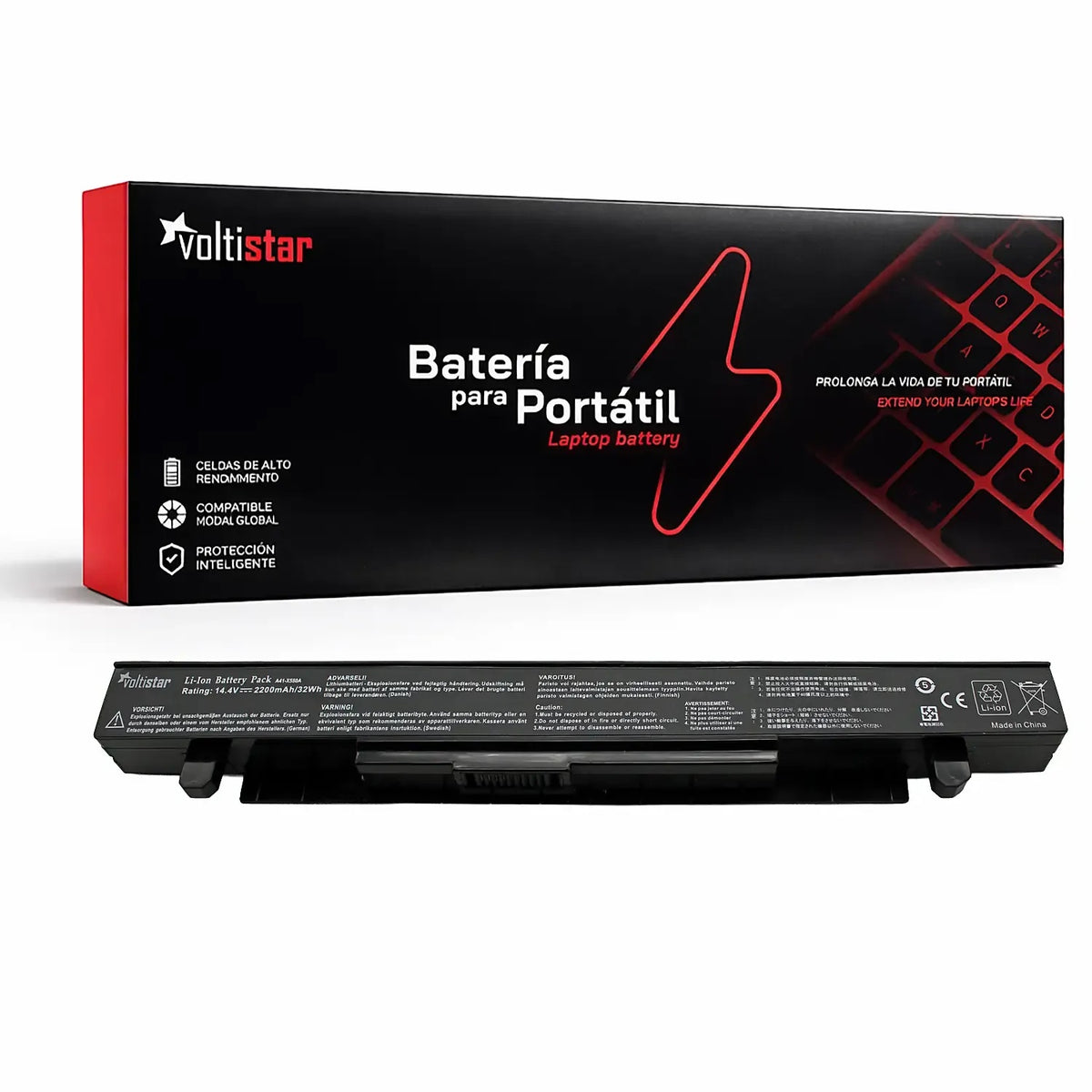 Batería Para Portátil Asus X550C X450C