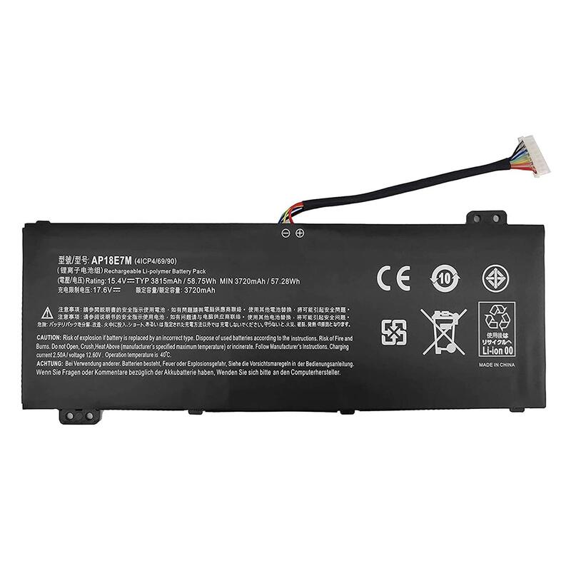 Batería Para Portátil Acer Nitro 5 An515 54 An515 55 Aspire A715 74g Predator Triton 300 Pt315 51 Ap18e7m