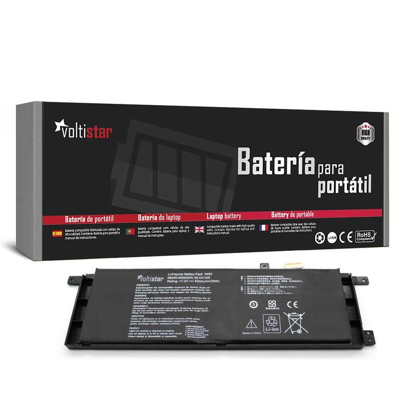 Batería Para Portátil Asus B21n1329 0b200 00840000 D553m F453 F453ma F553 F553m 7.4v 4500mah