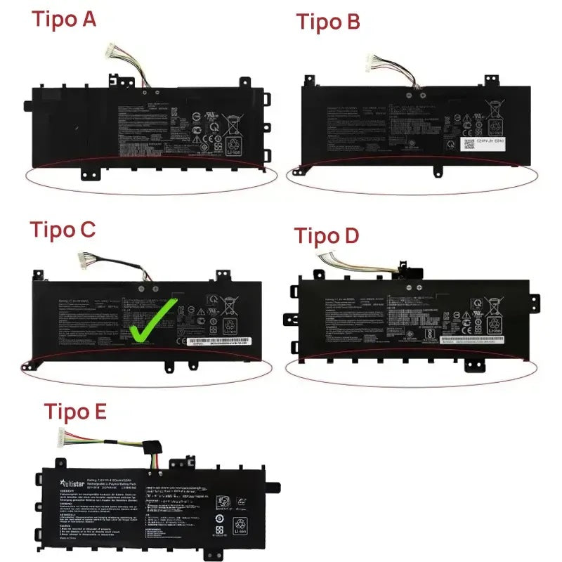 Batería Para Portátil Asus Y1511 Y1511C Y1511Cd Y1511Cda