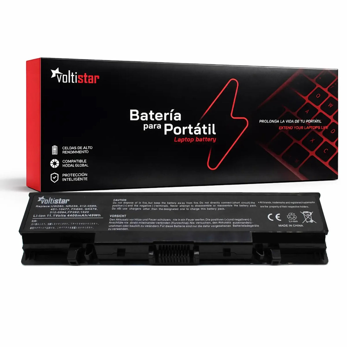 Batería Para Portátil Dell Inspiron 1720