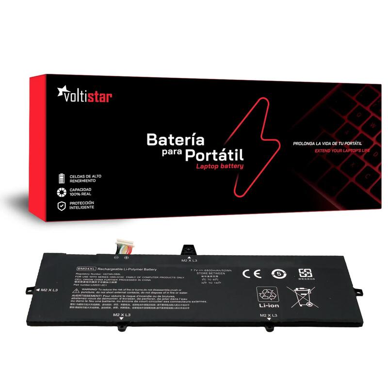 Batería Para Portátil Hp Elitebook X360 1030 G3 Bm04xl Hstnn Db8l