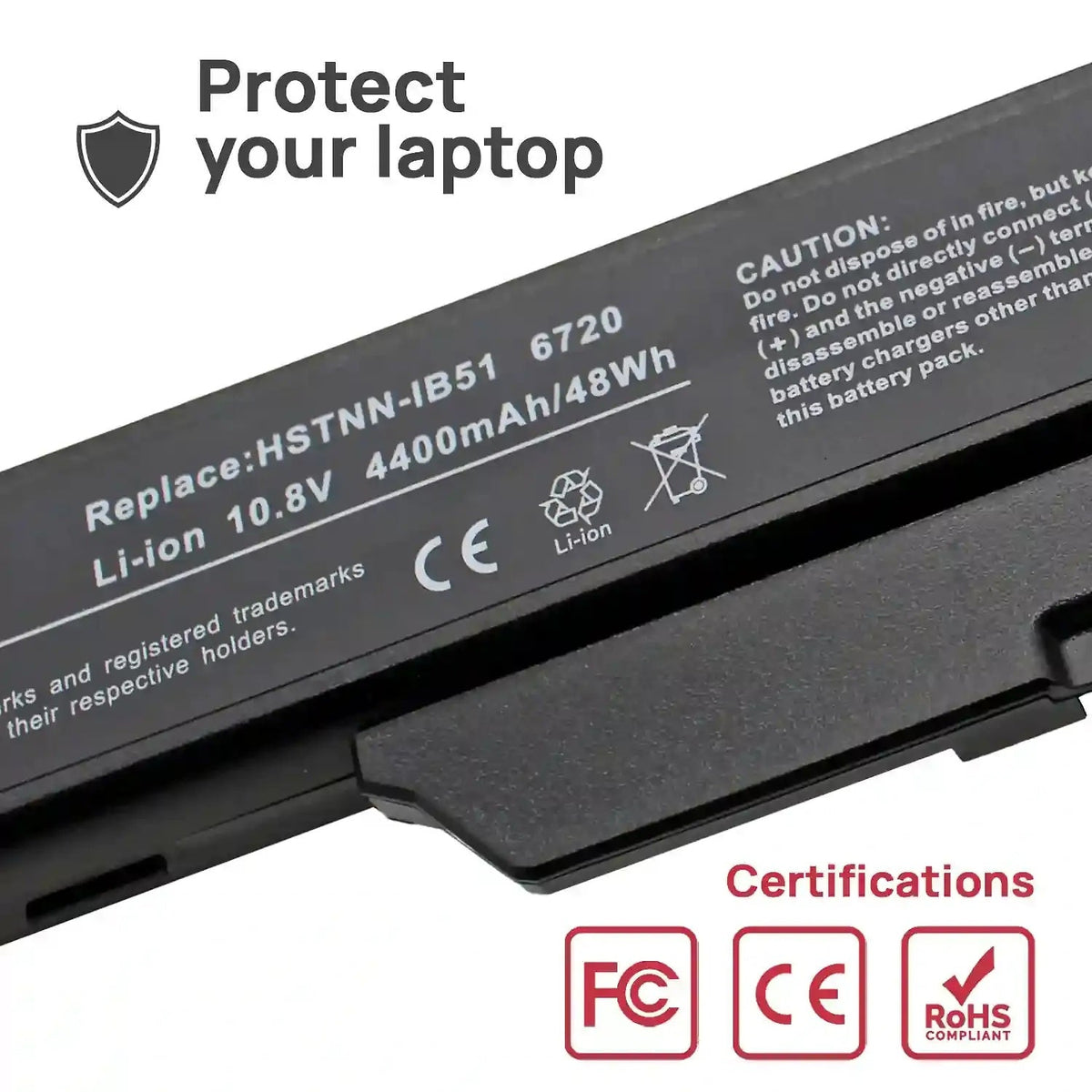 Batería Para Portátil Hp Hstnn-Ib51 Hstnn_ib52 Hstnn-Ib62