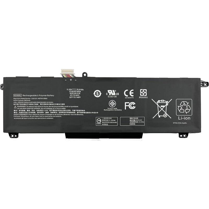 Batería Para Portátil Hp Omen 15 Ek 15 Ek0000 15 En 15 En0000 Sd06xl Hstnn Db9u