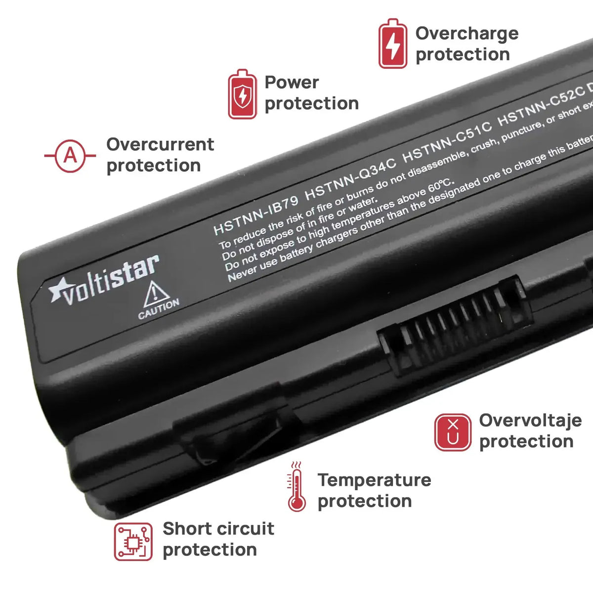 Batería Para Portátil Hp Pavilion Dv6-1310 Dv6-1310Eb Dv6-2160Es