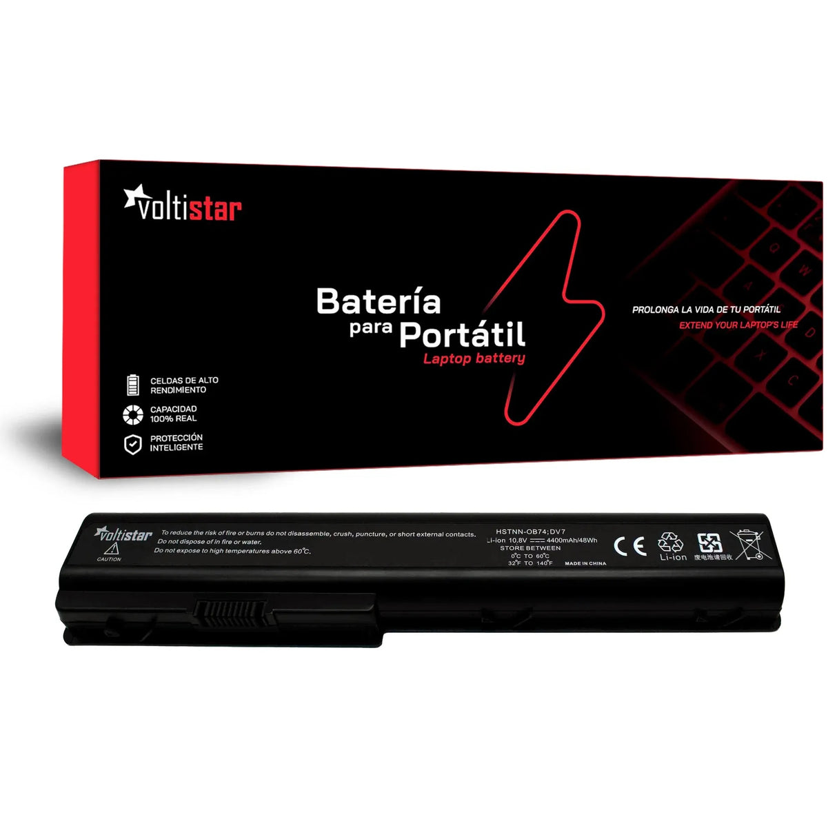 Batería Para Portátil Hp Pavilion Dv7 10.8V 464058-121 480385-001 497705-001 464059-361