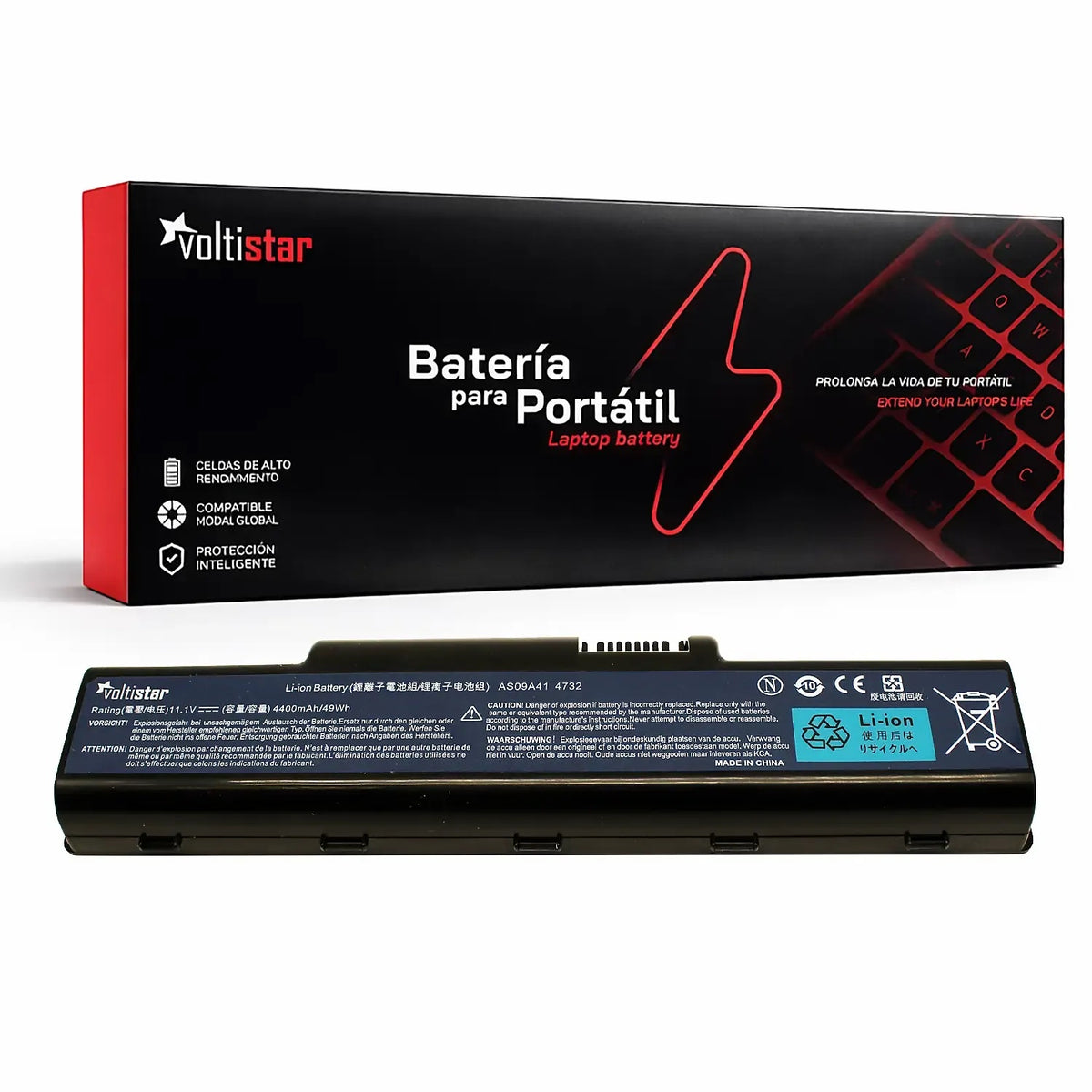 Batería Para Portátil Packard Bell Easynote Tj66 Tj76 Tj61 Tj65 Tj62 Tj63 Tj64