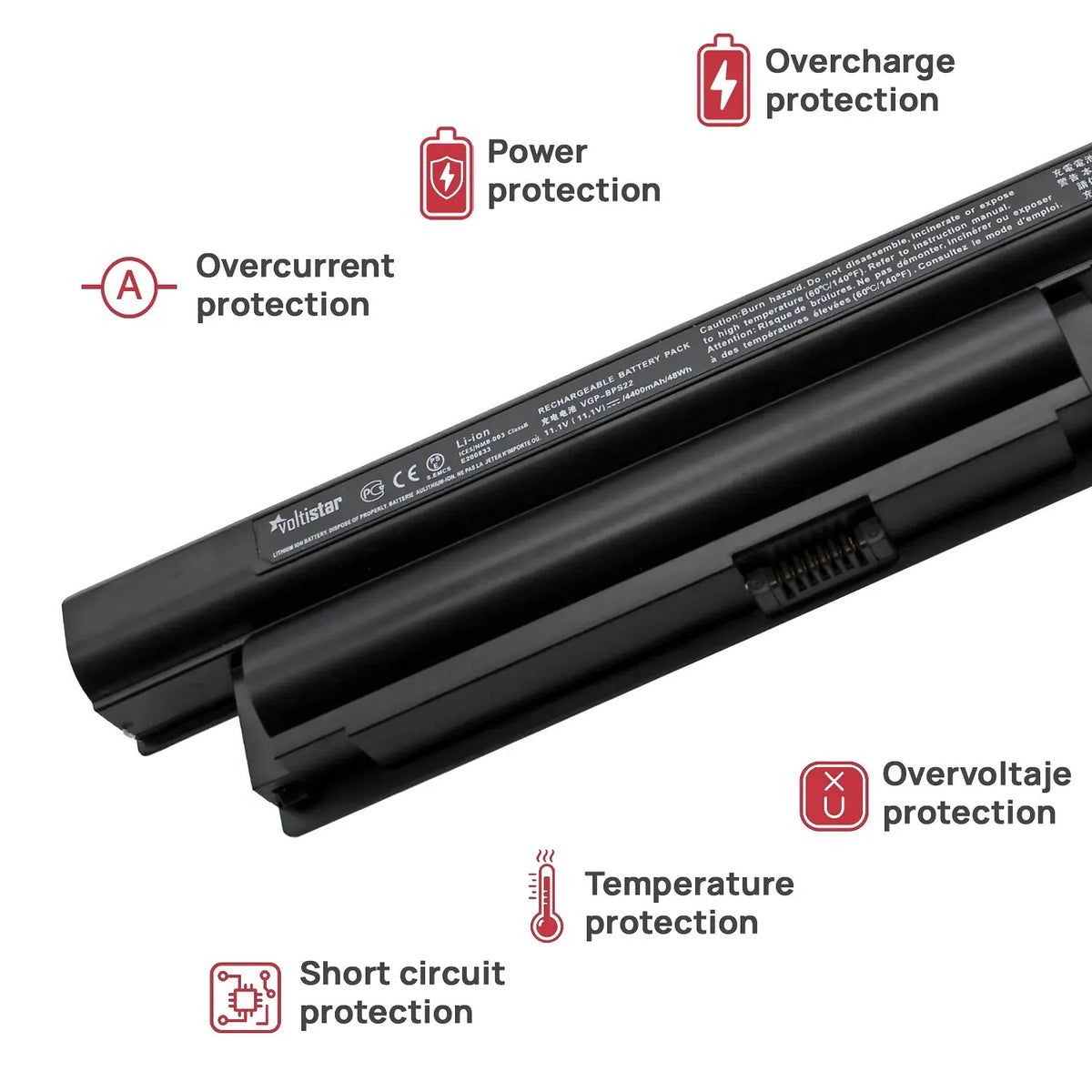 Batería Para Portátil Sony Vaio Vpceb3B4E Pcg-61611M