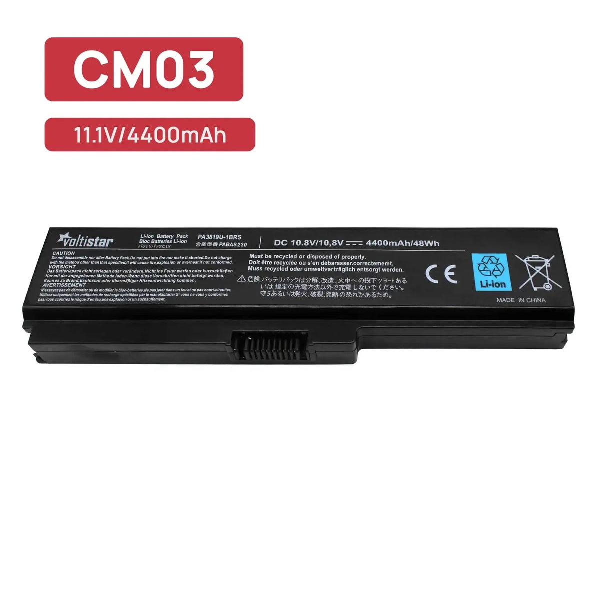 Batería Para Portatil Toshiba Satellite L750 L750D-14G L750D-14H L750D-14L