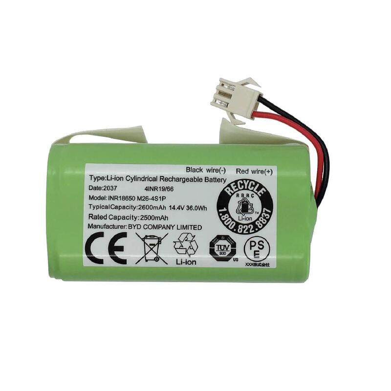 Batería Para Robot Aspirador Ilife A4s 4s1p 004 Green 14,4v 2800mah