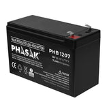 Batería Phasak Phb 1207 Compatible Con Sai Ups Phasak Según Especificaciones