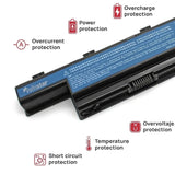 Batería Para Portátil Acer Aspire 6495Tg 6595 8573 As5741 As5741-N32C As5741-N32D As5741-N54E 10.8V 4400Mah